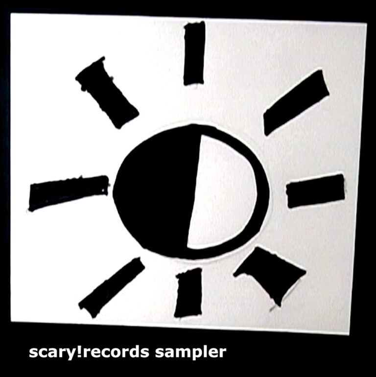 scary!records sampler - Various Artists (SR026) Cover Art